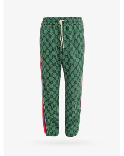 green gucci pantsuit|gucci pants ioffer.